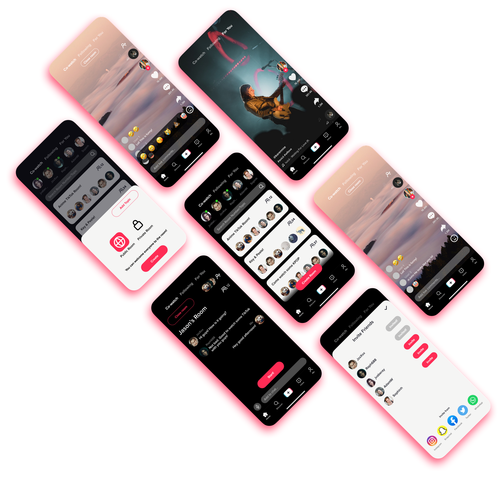 TikTok Co watch Zixian Jia Design Portfolio
